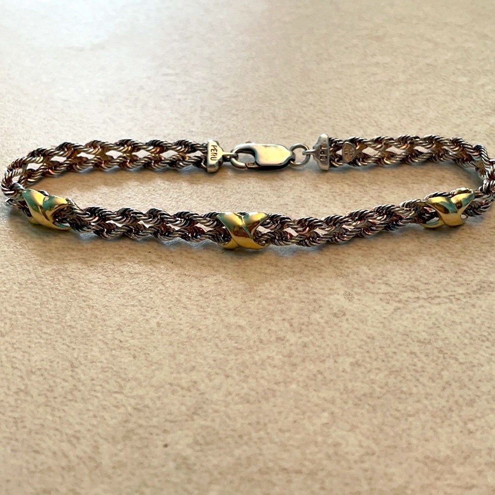 14 KT /925 BRACELET